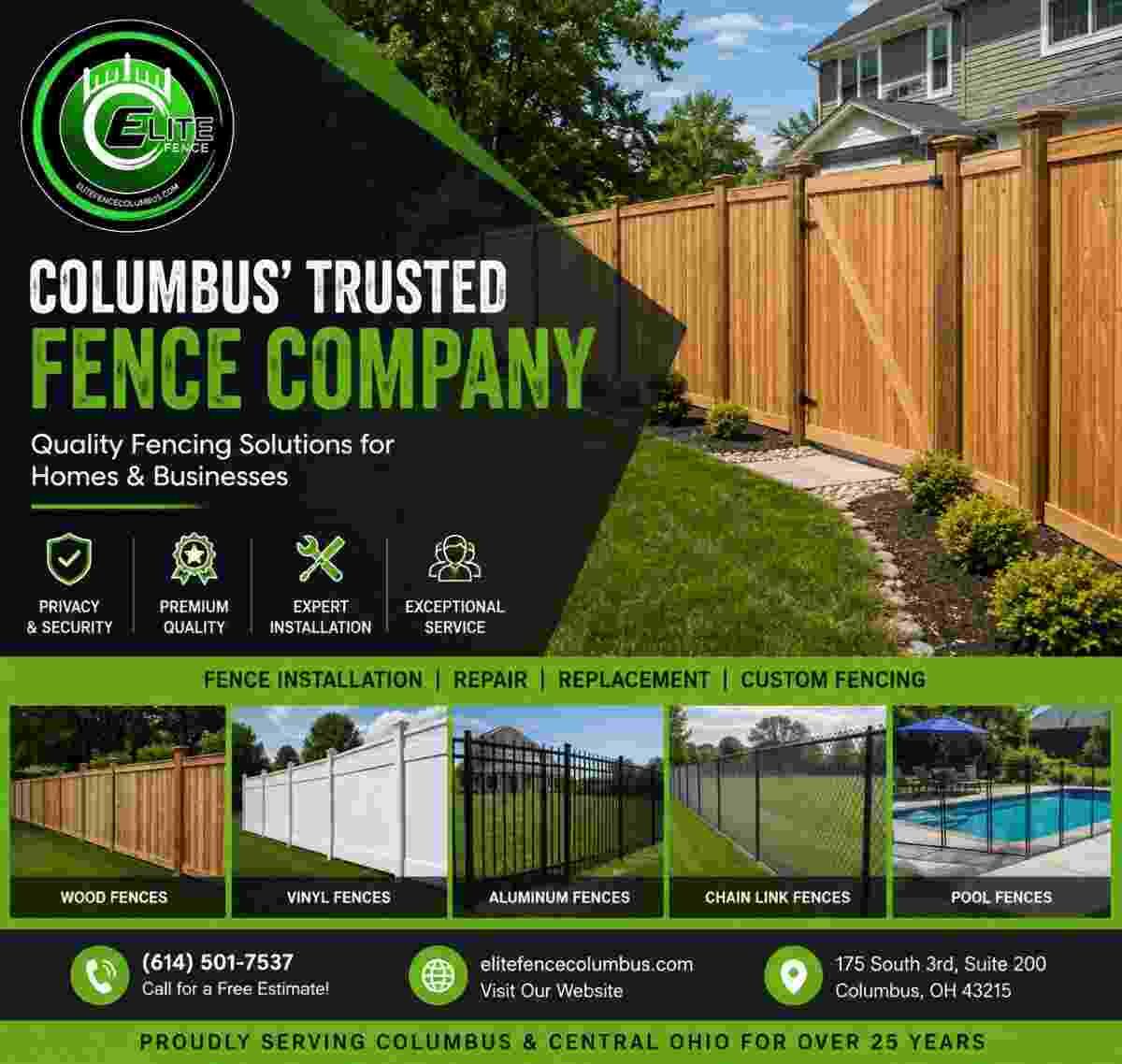 New York, Household, Quality Fence Installation & Repair Columbus Ohio