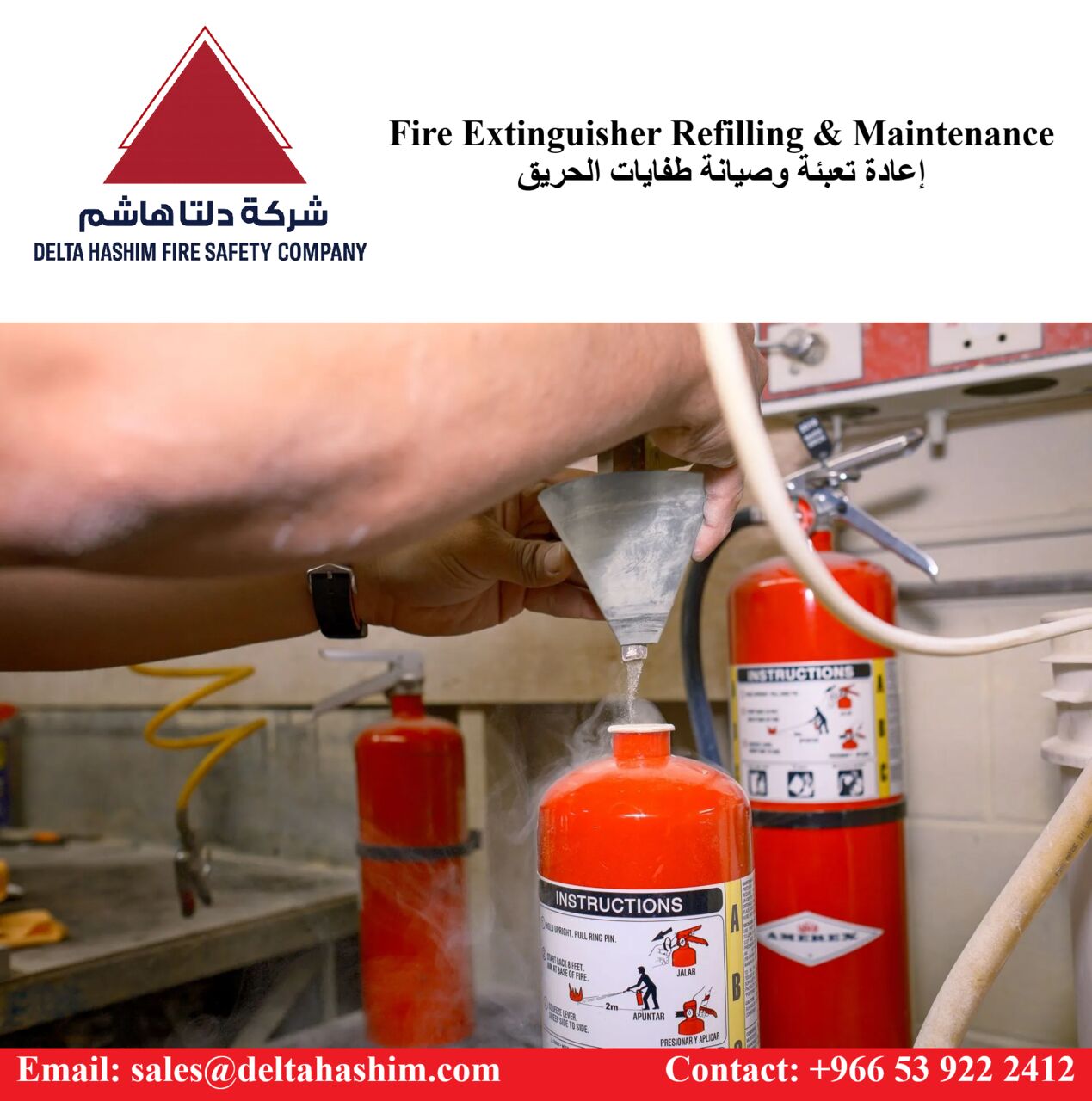 Dammam, Business, Fire Extinguisher Refilling & Maintenance | AMC | Jubail | Fire Sprinkler