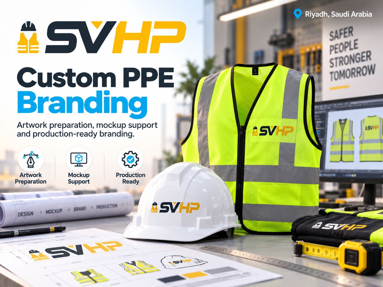 Al Malaz, Printing, Safety Vest & Safety Helmet Printing In Riyadh &ndash; Bulk Orders