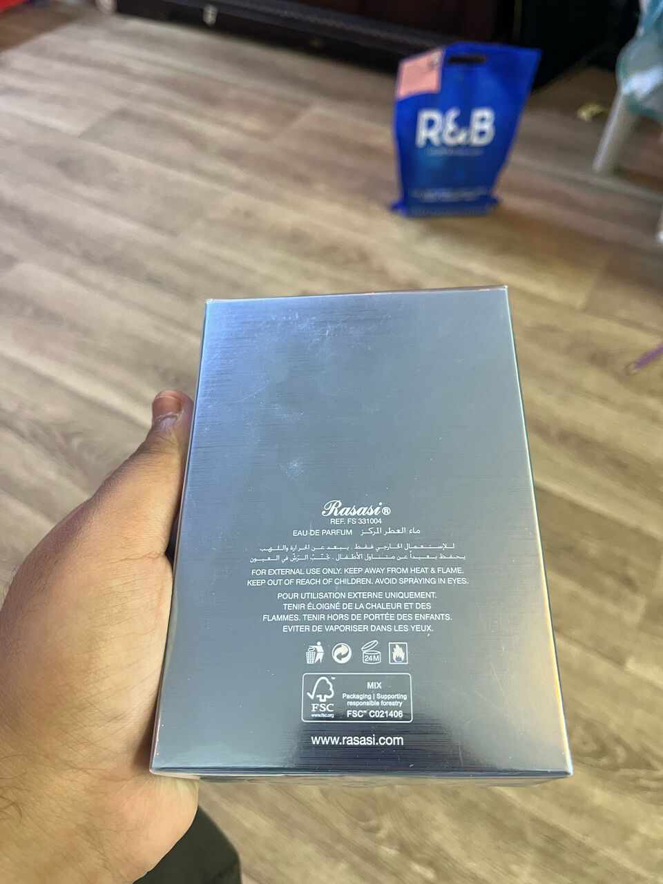 Riyadh, Perfumes & Fragrances, SAR 150,  Rasasi Hawas Ice Brand New