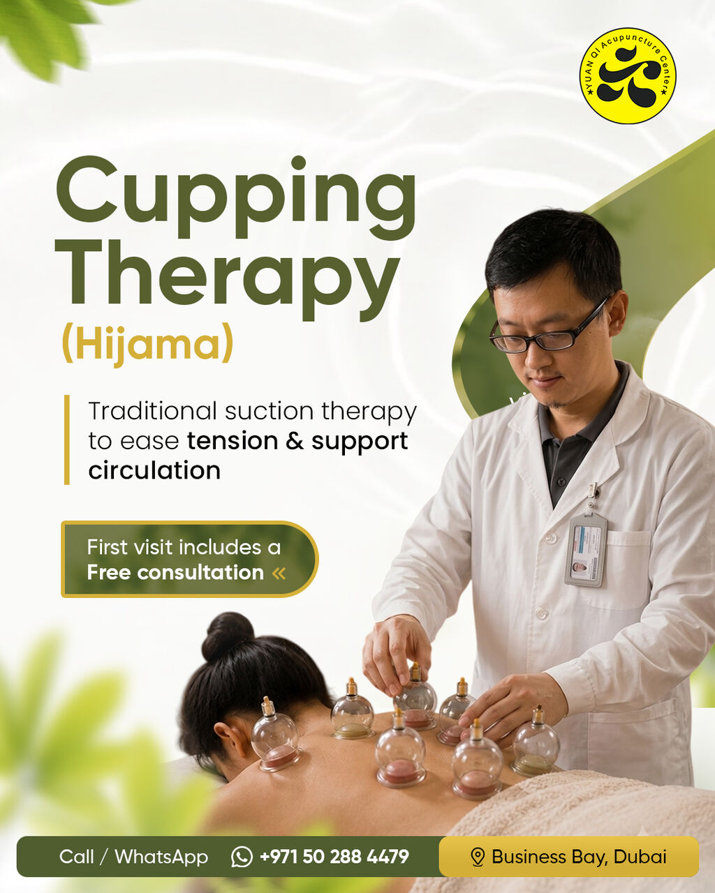 Dubai, Health, Acupuncture For Back & Neck Pain In Dubai | Yuan Qi