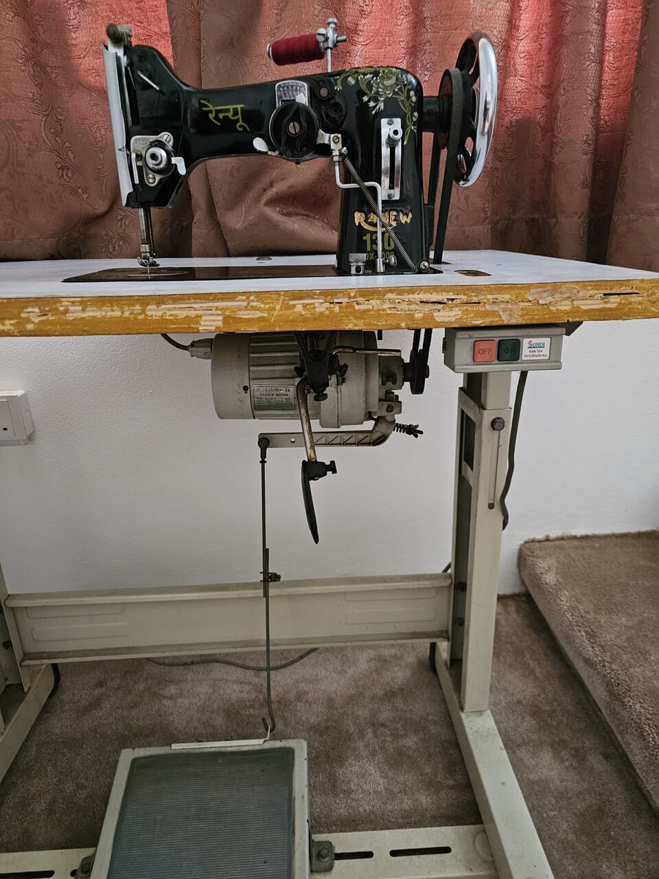 Umm Al Hassam, Industrial Machinery, BHD 70,  Ranew 130 DX-1300 Industrial Sewing Machine + Table