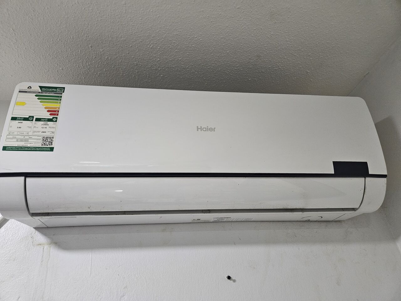 Al Malaz, Air Conditioners, SAR 700,  Haier 1Ton Split AC For Sale 0532426956