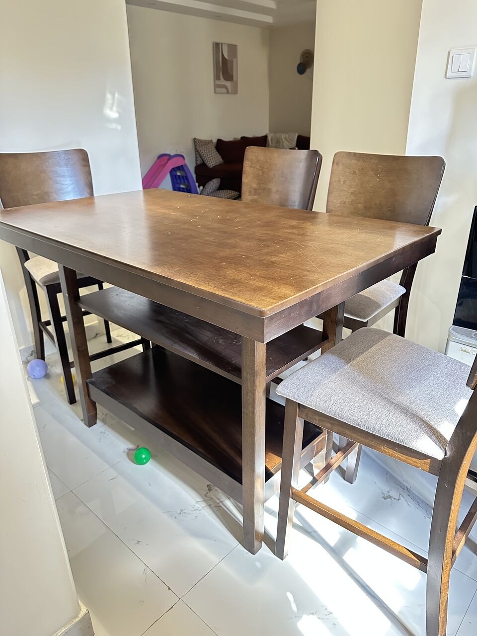 Al Wizarat, Furniture, SAR 850,  Dining Table And Wheel Chair