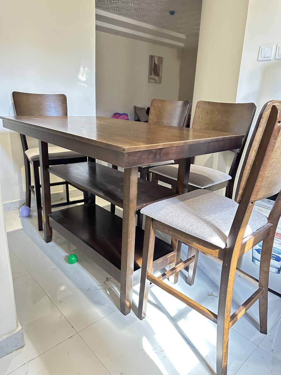 Al Wizarat, Furniture, SAR 850,  Dining Table And Wheel Chair