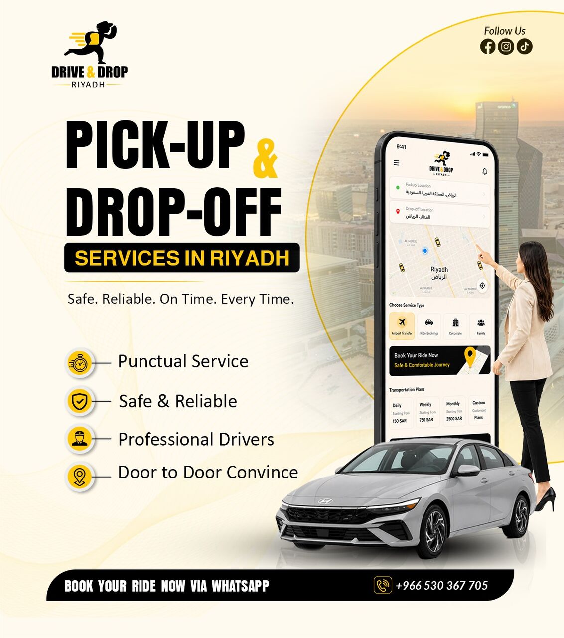 Al Ulaya, Pick Up & Drop Off, Pick And Drop