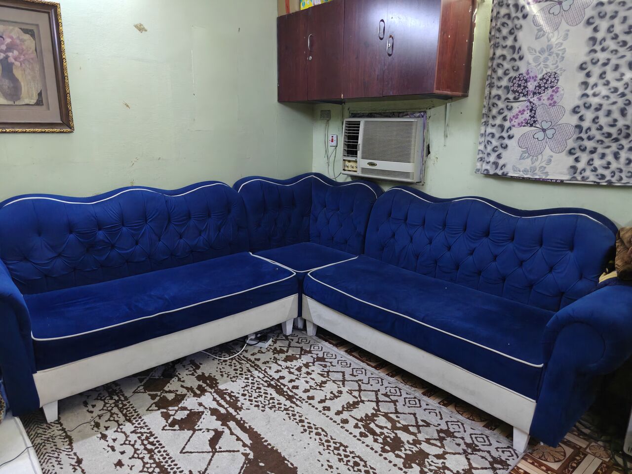 Riyadh, Furniture, SAR 300,  URGENT SALE, L SHAPED SOFA