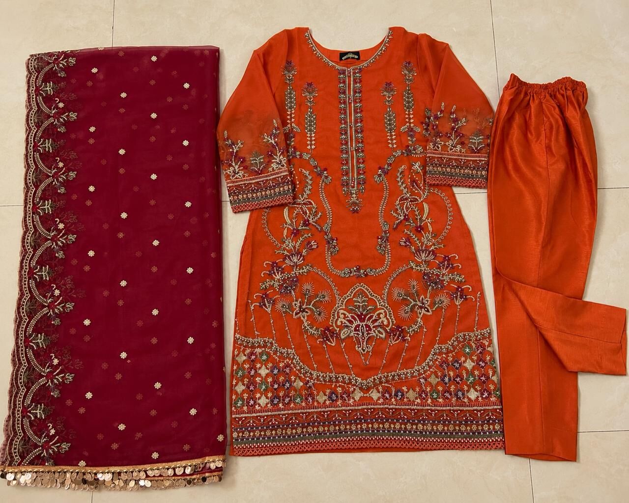 Al Suwaidi, Clothing & Accessories, SAR 100,  Brand New Pakistani 3-Piece Ready-Made Suits – Only 100 SAR ✨