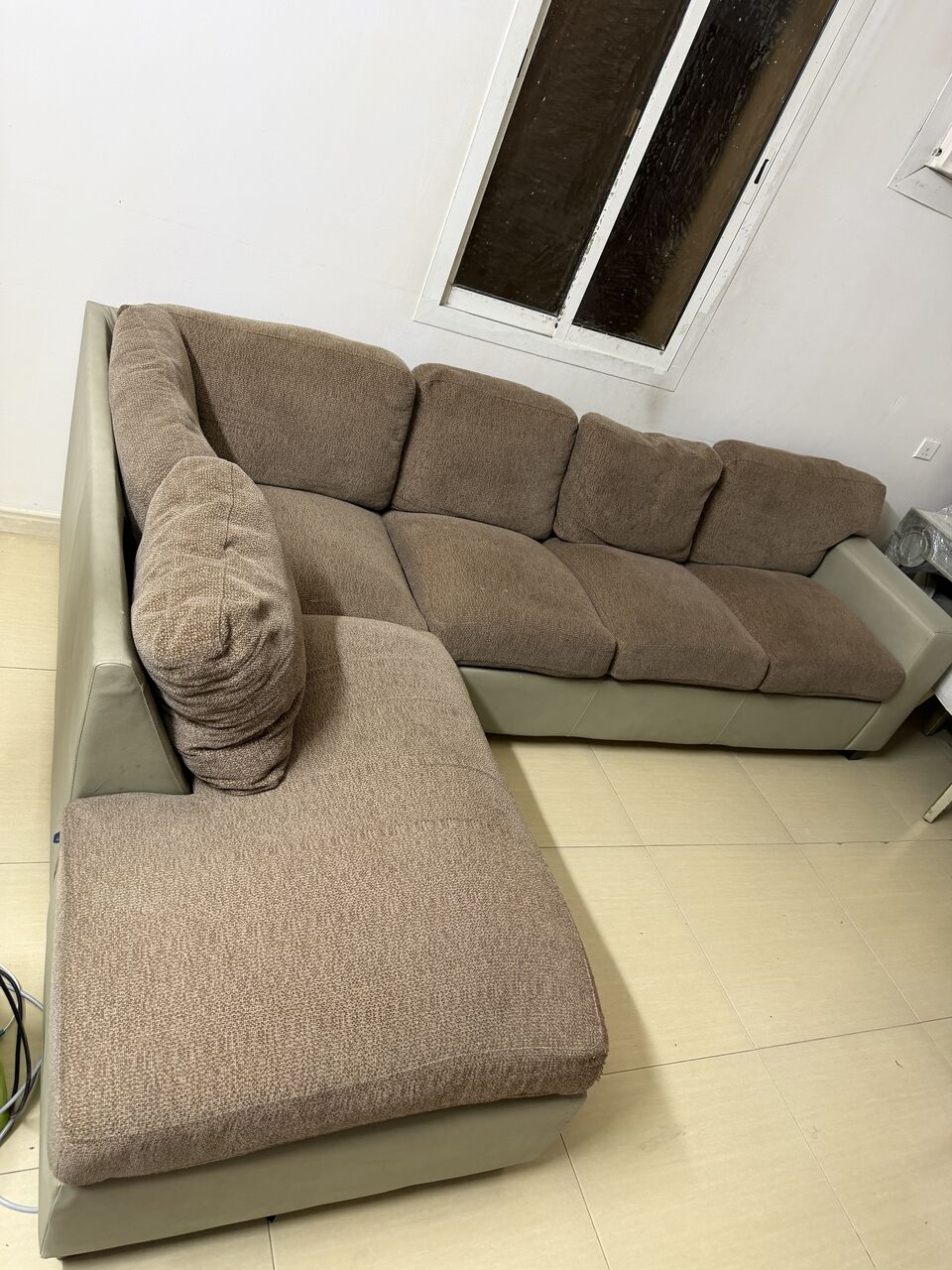 Al Malaz, Furniture, SAR 600,  Sofa 6 Seaters - Home Centre - L Type