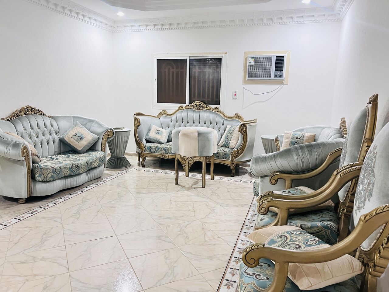 Al Marwah, Household Items, SAR 450,  Kitchen Cabinets(6mtr) (neat & Spacious)and Sofa (11 Seated)with Pillow Cushions(750 +450)