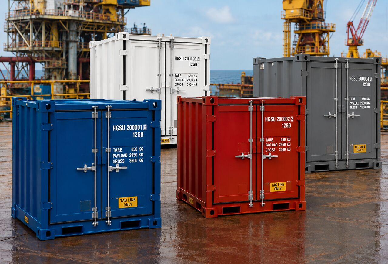 Doha, Equipment Rental, .Mini Containers For Offshore Rental In Qatar