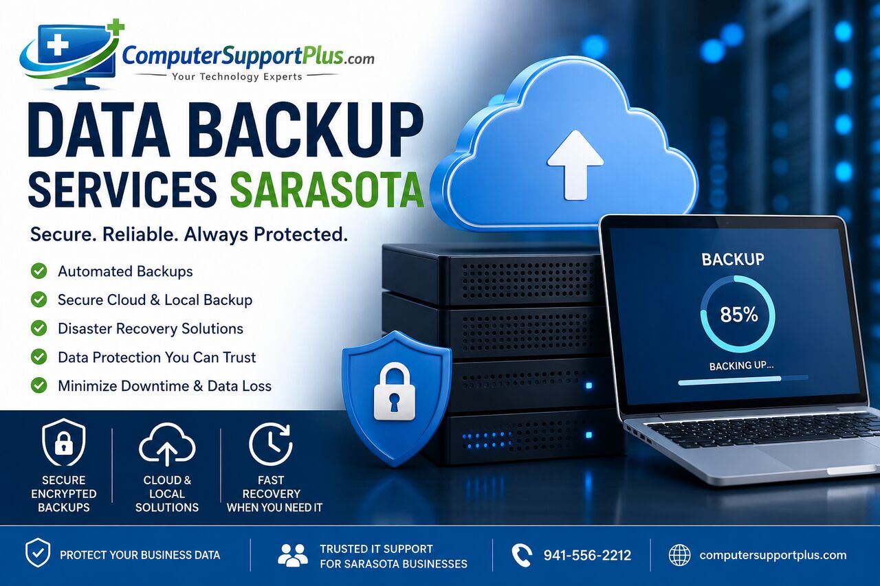New York, Computer, Data Backup Services In Sarasota