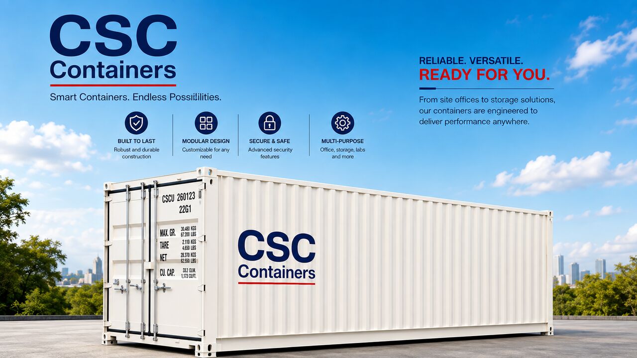 Doha, Equipment Rental, CSC CONTAINERS AT QATAR