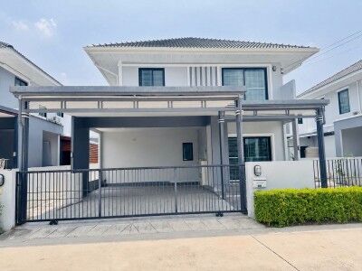 Bangkok, Villas, THB 22000,  56 Sq. Feet,  ให้เช่า บ้าน หมู่บ้านมณีรินทร์ ปาร์