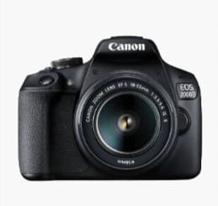 Riyadh, Electronics, SAR 1700,  Canon EOS 2000D DSLR Camera With 18-55 DC Lens 24.1 MP