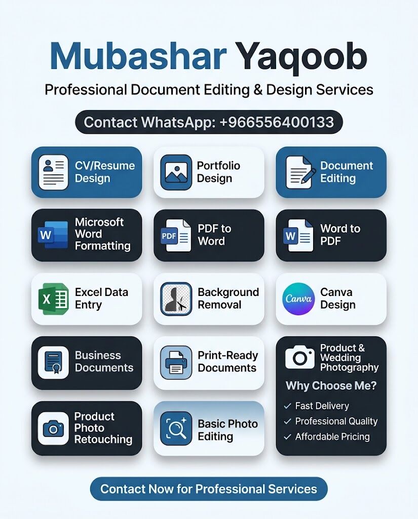 Jeddah, Photo & Video, SAR 20,  Professional CV & Portfolio Design For Job Seekers