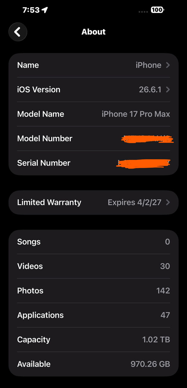 Al Aziziyah, Mobile Phones, SAR 6299,  17 Pro Max 1 TB