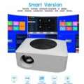 SAR 200,  EqiEch Portable Projector 1080P  Simple Wireless Conection Cperation With S  Wireless WIFI