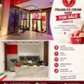Italian Ice Craam Shop For Sell