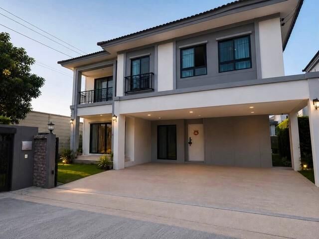 Bangkok, Villas, THB 65000,  61 Sq. Feet,  ให้เช่าบ้านเดี่ยว 2 ชั้น 61 ตร.ว. หมู่บ้า