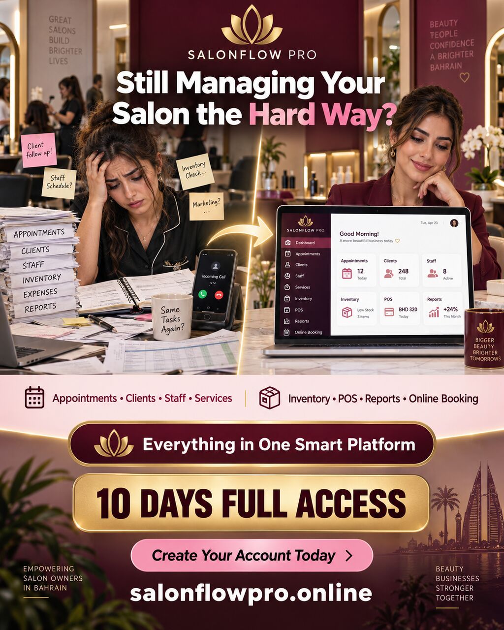 Manama, Marketing, Salon Booking And Management Software For Salons And Barbershops