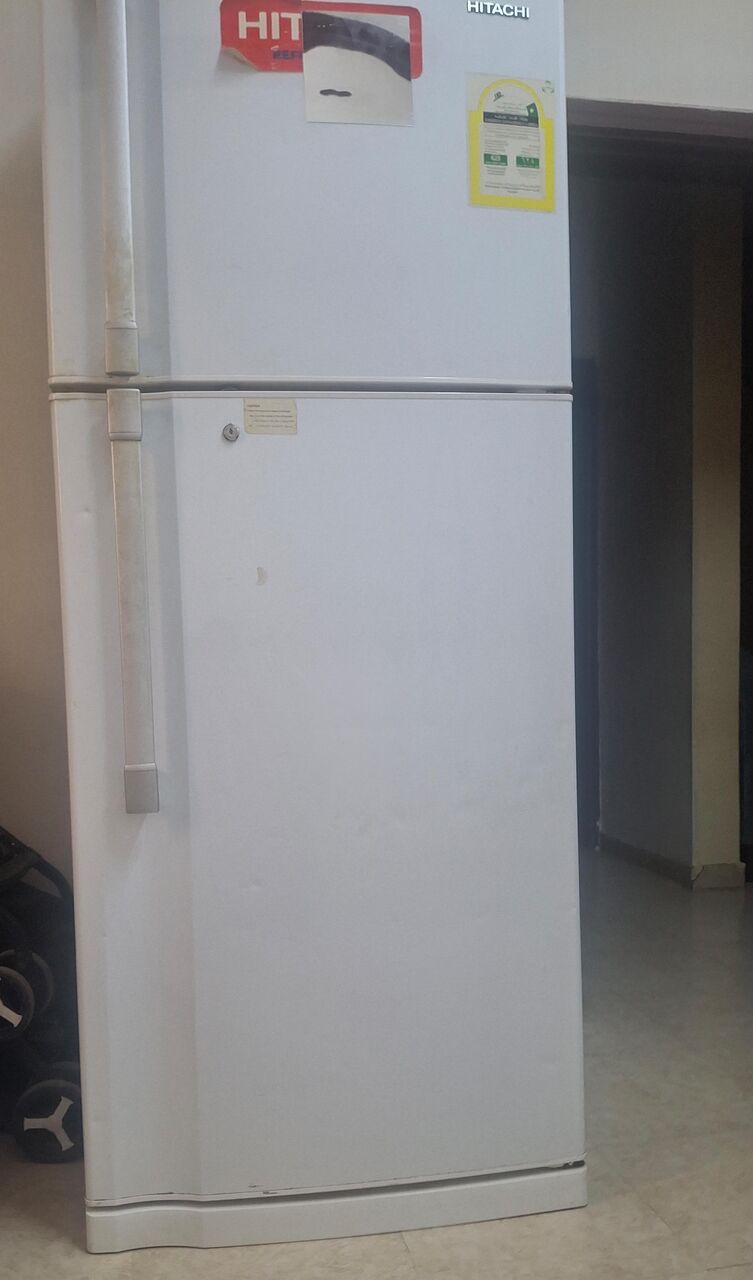 Al Batha, Appliances, Hitachi Double-Door Refrigerator &ndash; 475 Liters / 16.7 Cu.Ft.