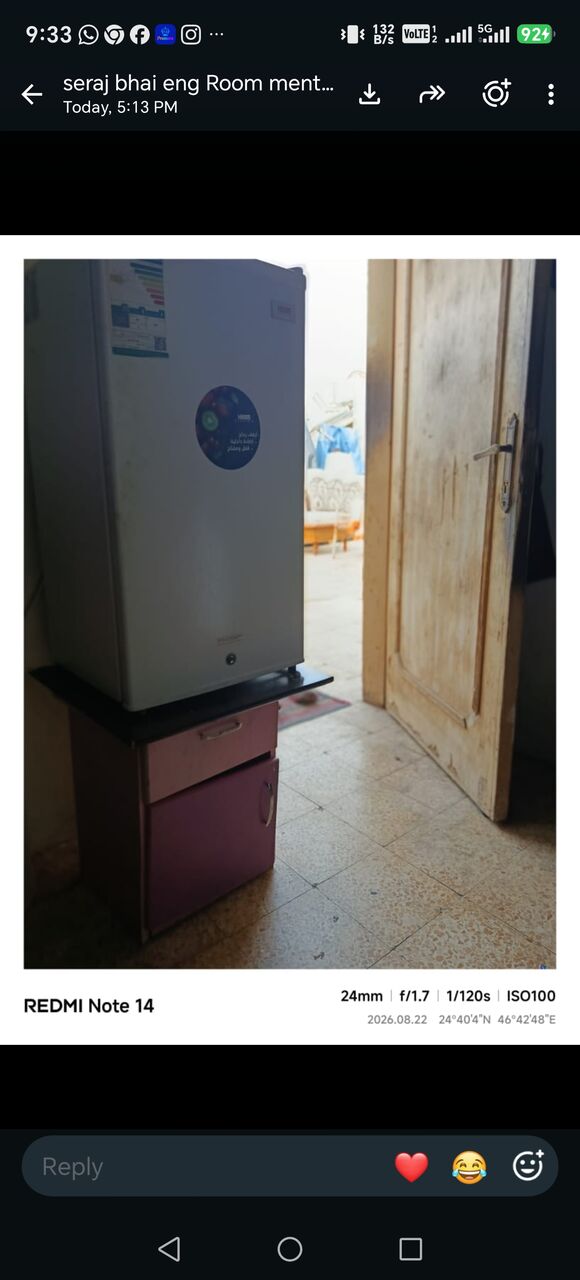 Hara, Bedspace For Rent, SAR 250/month,  2 Bed Space Avialable For Rent
