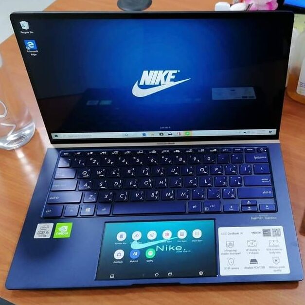 Abqaiq, Computers, SAR 2500,  Asus Zenbook 14 With Screenpad (Good As New, Smooth)