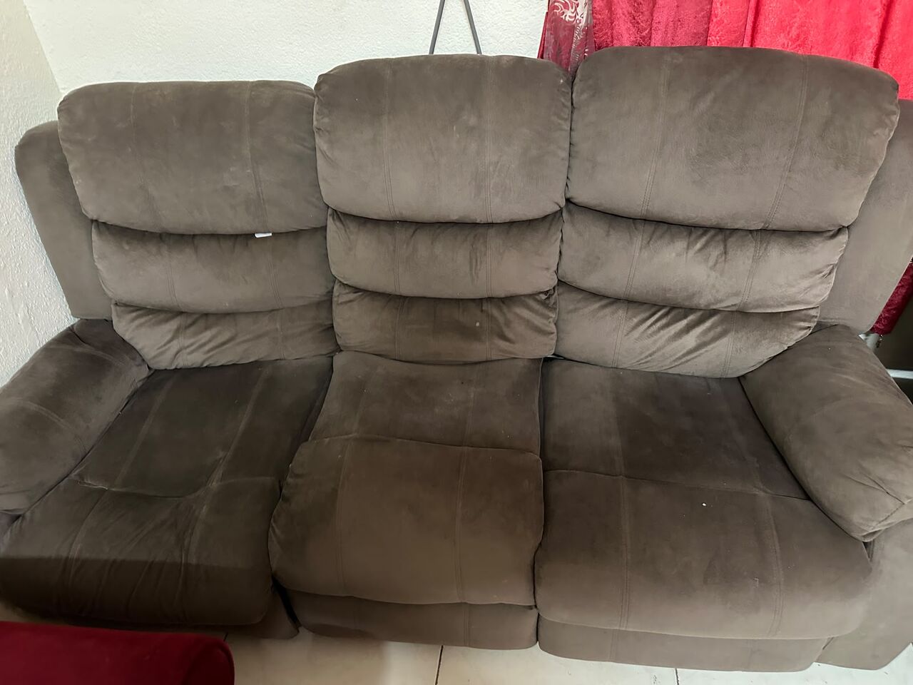 Al Ulaya, Furniture, SAR 500,  Recliner 3 Seater Sofa From Homebox