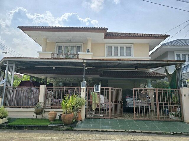 Bangkok, Real Estate For Sale, THB 3350000,  3 BR,  50 Sq. Feet,  ขายบ้านเดี่ยว Royal Park Ville มีนบุรี หลังมุม ใ