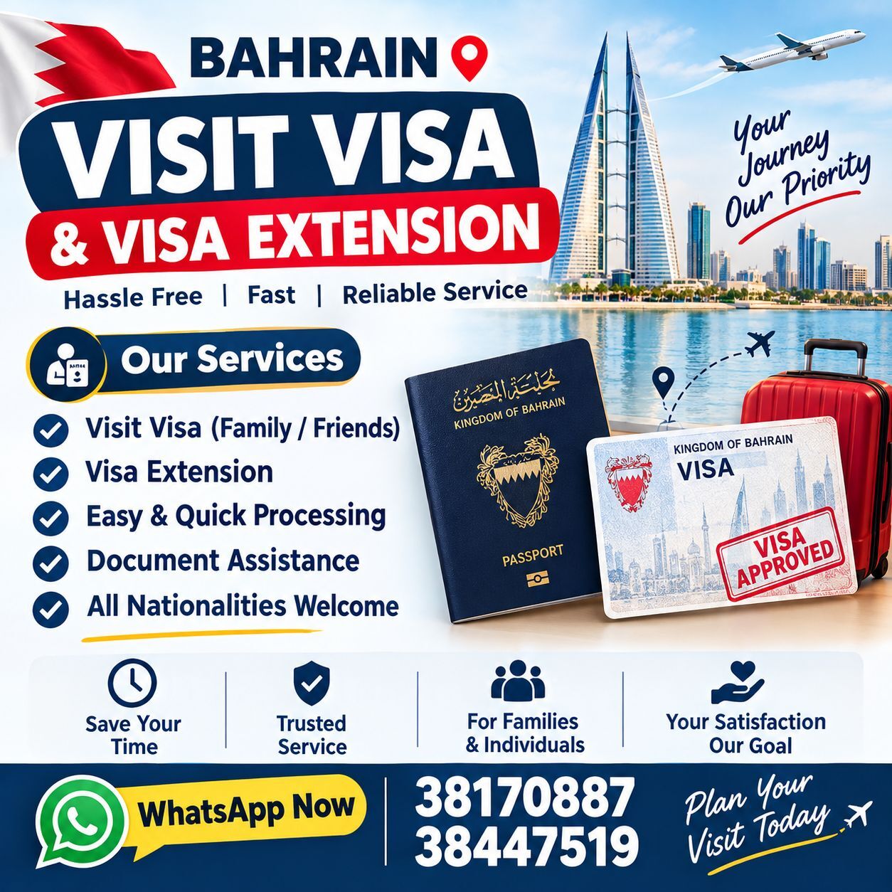 Manama, Business, Documents Clearns
