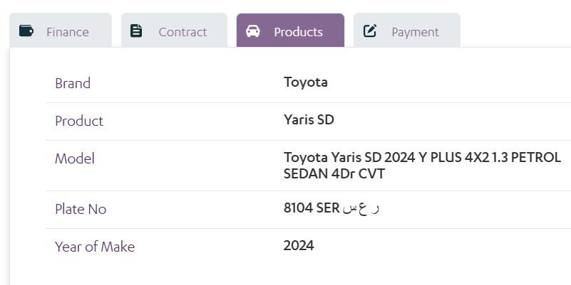 Jeddah, Vehicle Lease Transfer, SAR 12000,  Yaris YPlus 2024