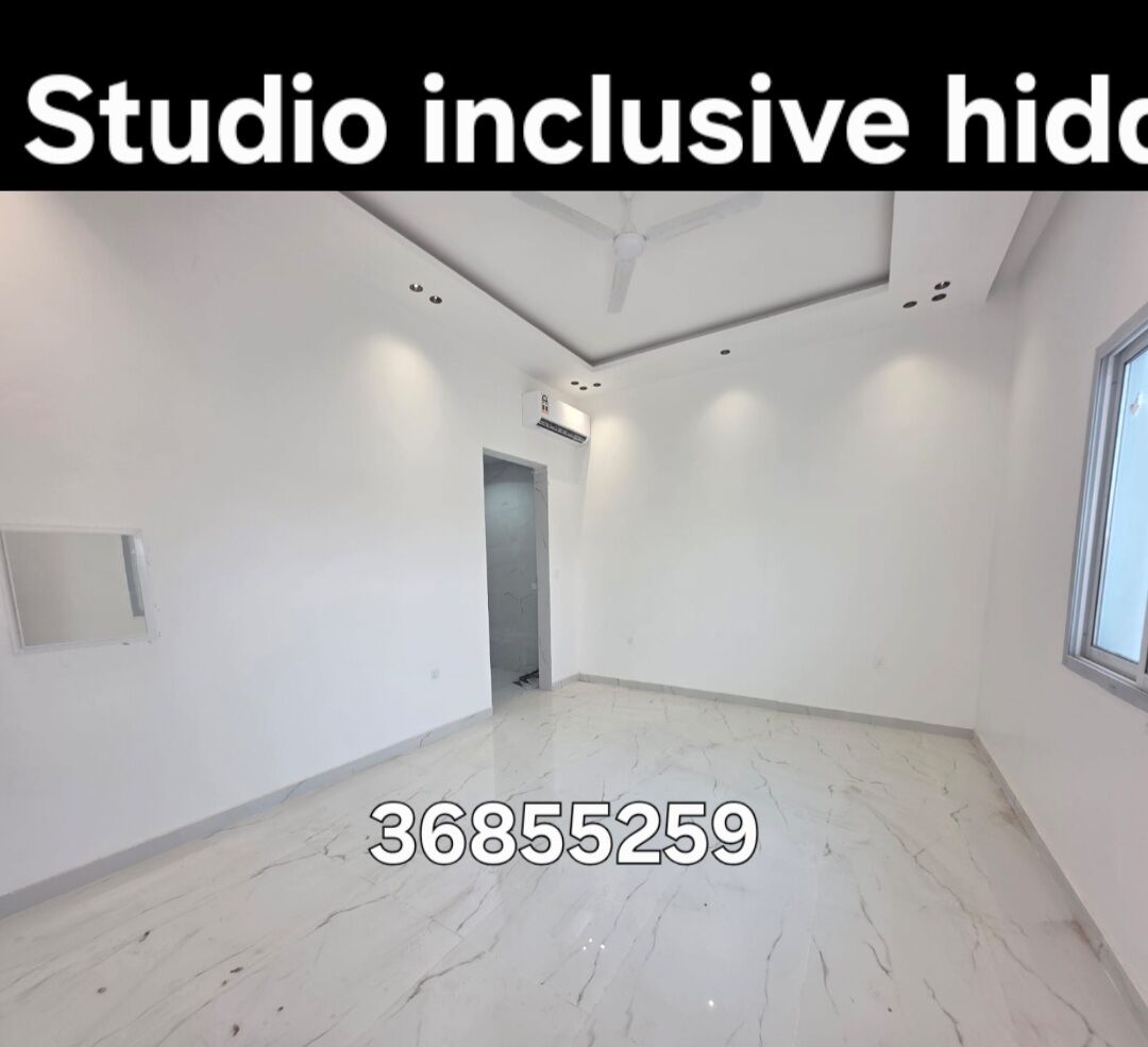 Hidd, Apartments, Flats, Houses & Villas, BHD 160/month,  1 BR,  Studio Inclusive  Hidd