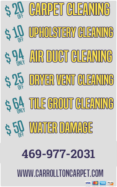 Dallas, Cleaning, Carrollton Carpet Cleaning