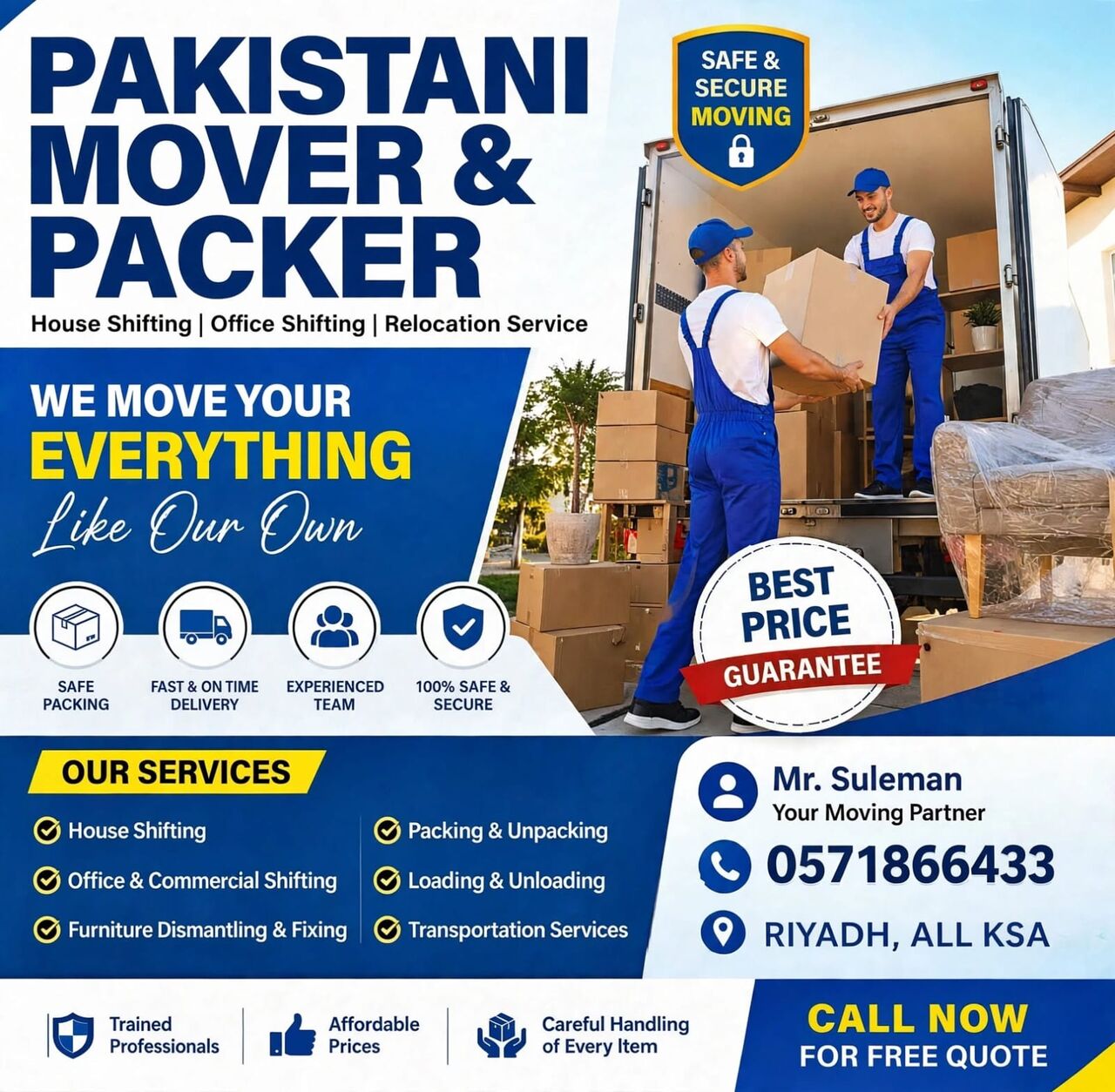 Al Manar, Relocation, PAKISTANi PROFESSIONAL MOVERS❤️PACKERS❤️PEST CONTROL SOLUTION BEST PRICE(0571-866433)¥ 39