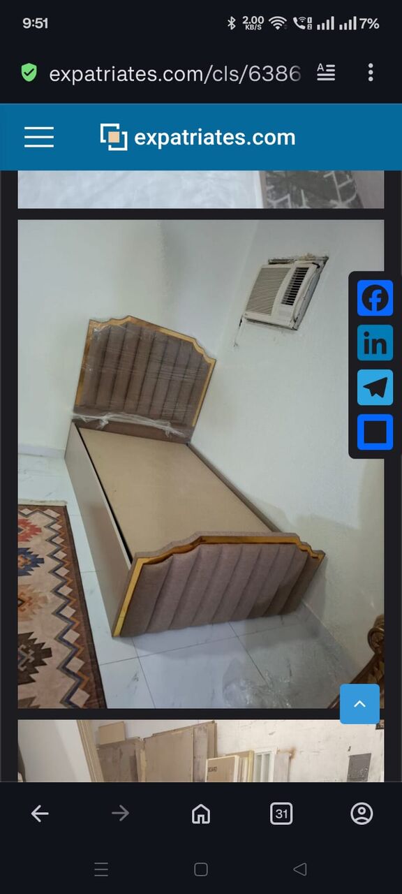 Al Rawdah, Furniture, SAR 11,  New Bedroom Set Sale Online