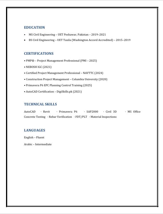 Riyadh, Job Seekers, QA/QC Civil Engineer
