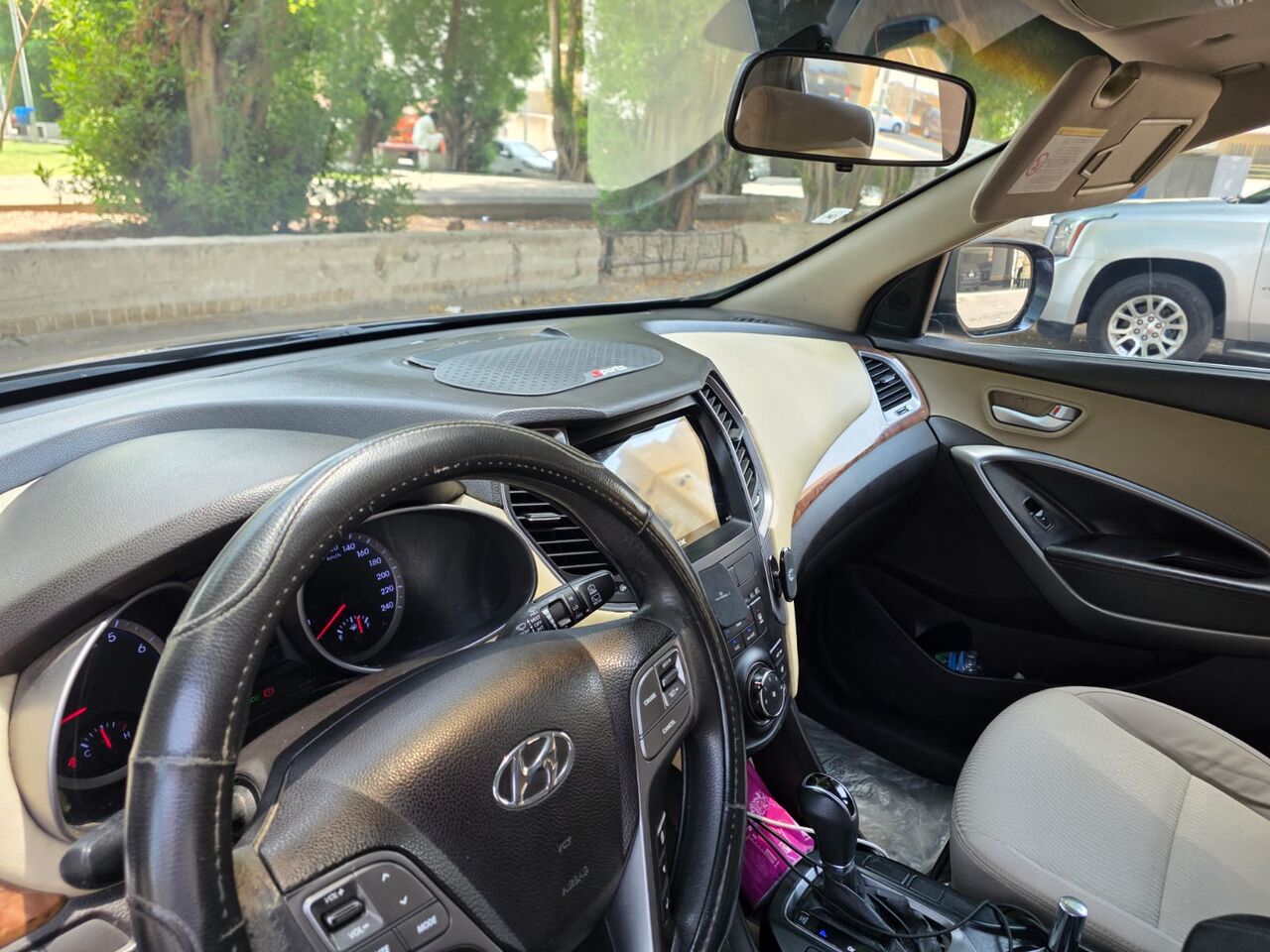 Al Rehab, Vehicles, Cars & Trucks , SAR 420000,  HYUNDAI SANTA FE 2014,  2014,  Automatic,  1930000 KM,