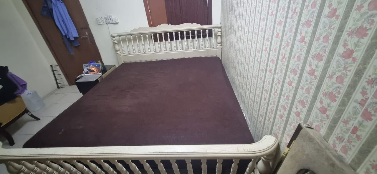 Dammam, Furniture, SAR 250,  KING SIZE BED FOR SALE
