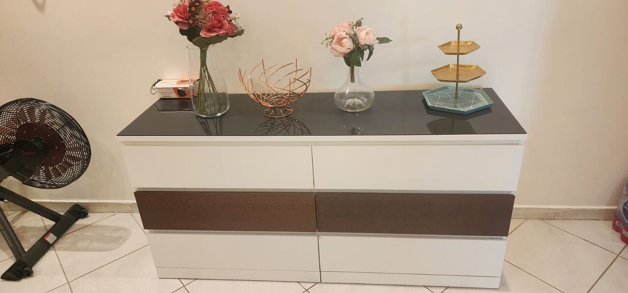 Al Murabba, Furniture, SAR 400500,  Ikea MALM 6-Drawer Chester - SAR 400