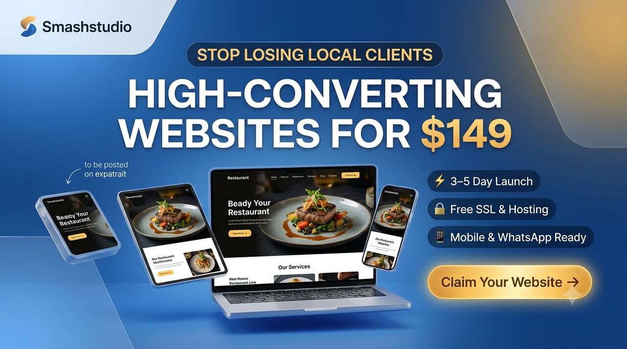 Riyadh, Web Design & Development, Affordable Web Design, SEO & Mobile-Friendly Sites | SmashStudio