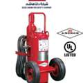 Amerex, 125 LBS, Wheeled Fire Extinguisher, UL Listed, Aramco Approved - Bulk Stock