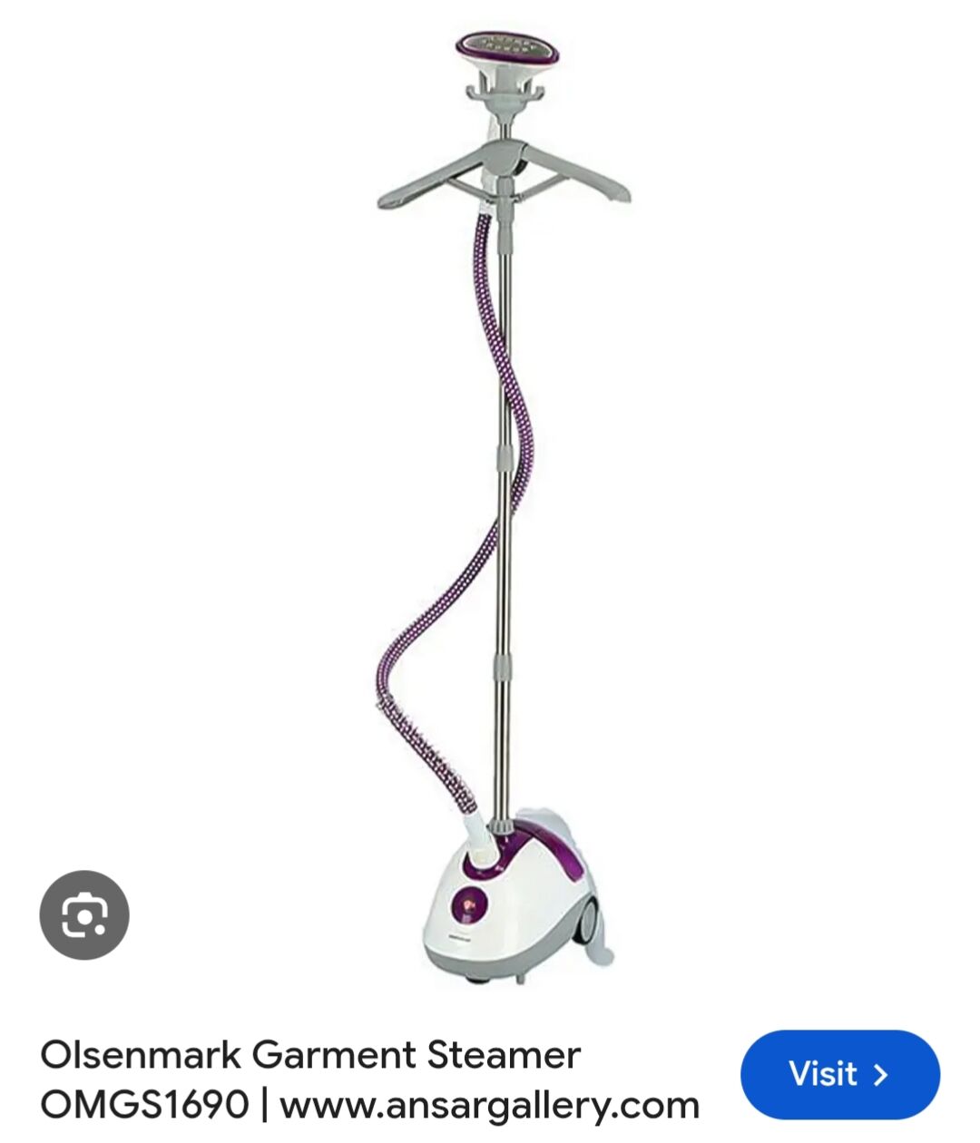 Riyadh, Household Items, SAR 110,  I Like To Sell Olsenmark Garment Steamer