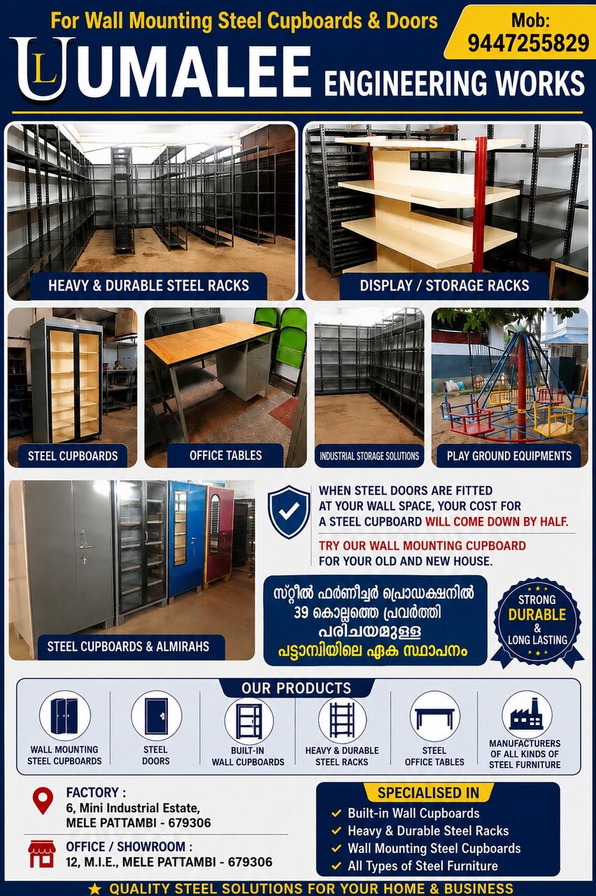 Mumbai, Household, Top 5 Industrial Racks In Palakkad Pattambi Kalmandapam Chandranagar Ottapalam
