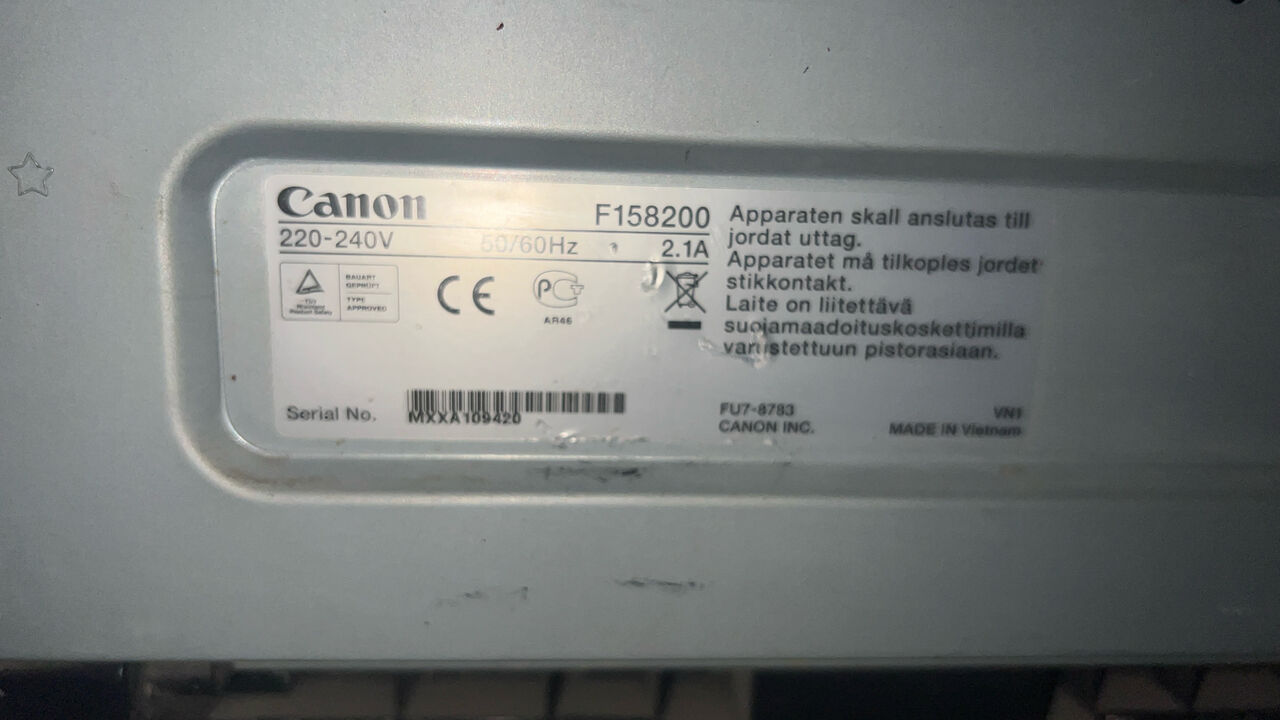 Riyadh, Computers, SAR 250,  Canon I-SENSYS LBP6000B Black & White Laser Printer