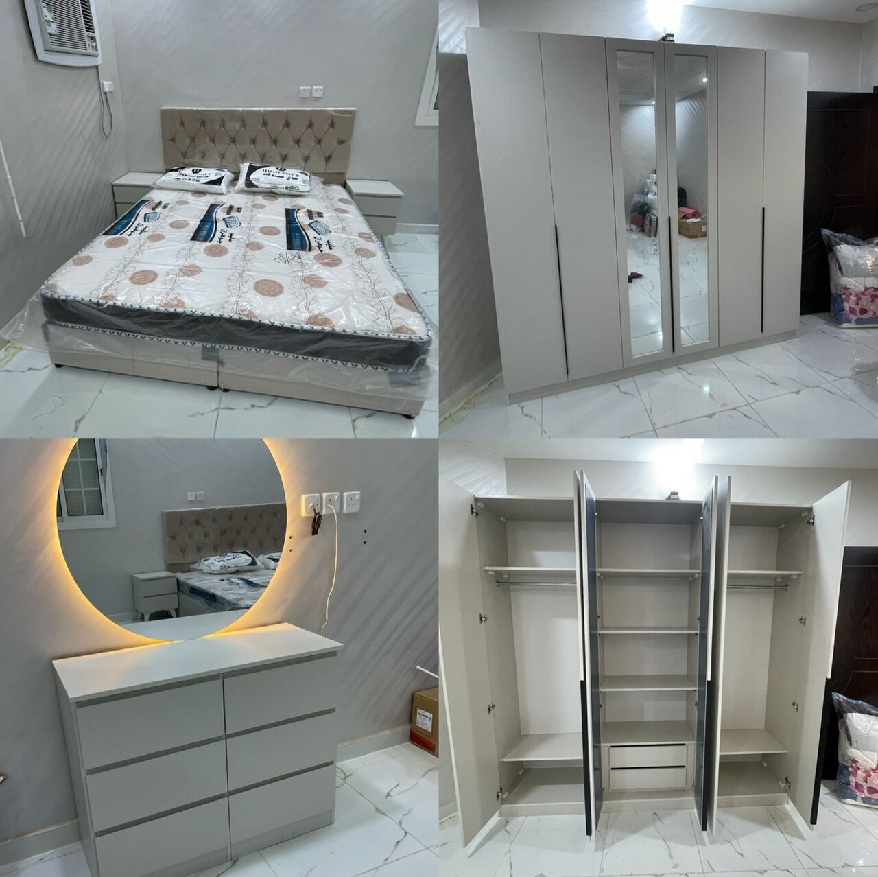Jeddah, Furniture, SAR 2,  New Premium Quality Modern Bedroom Set Available