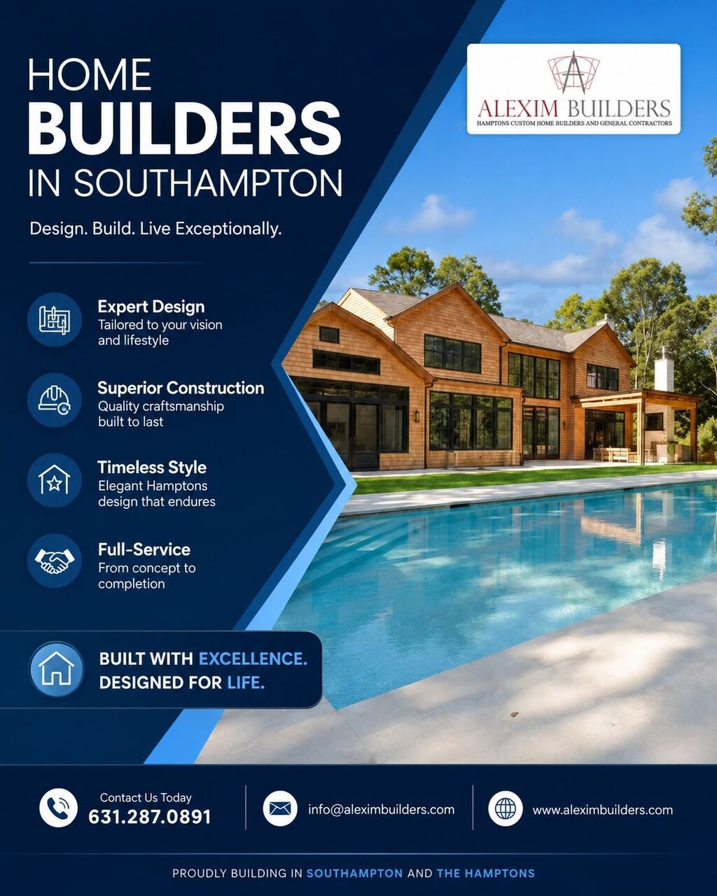 New York, Apartments, Flats, Houses & Villas, Home Builders In Southampton - Alexim Builders