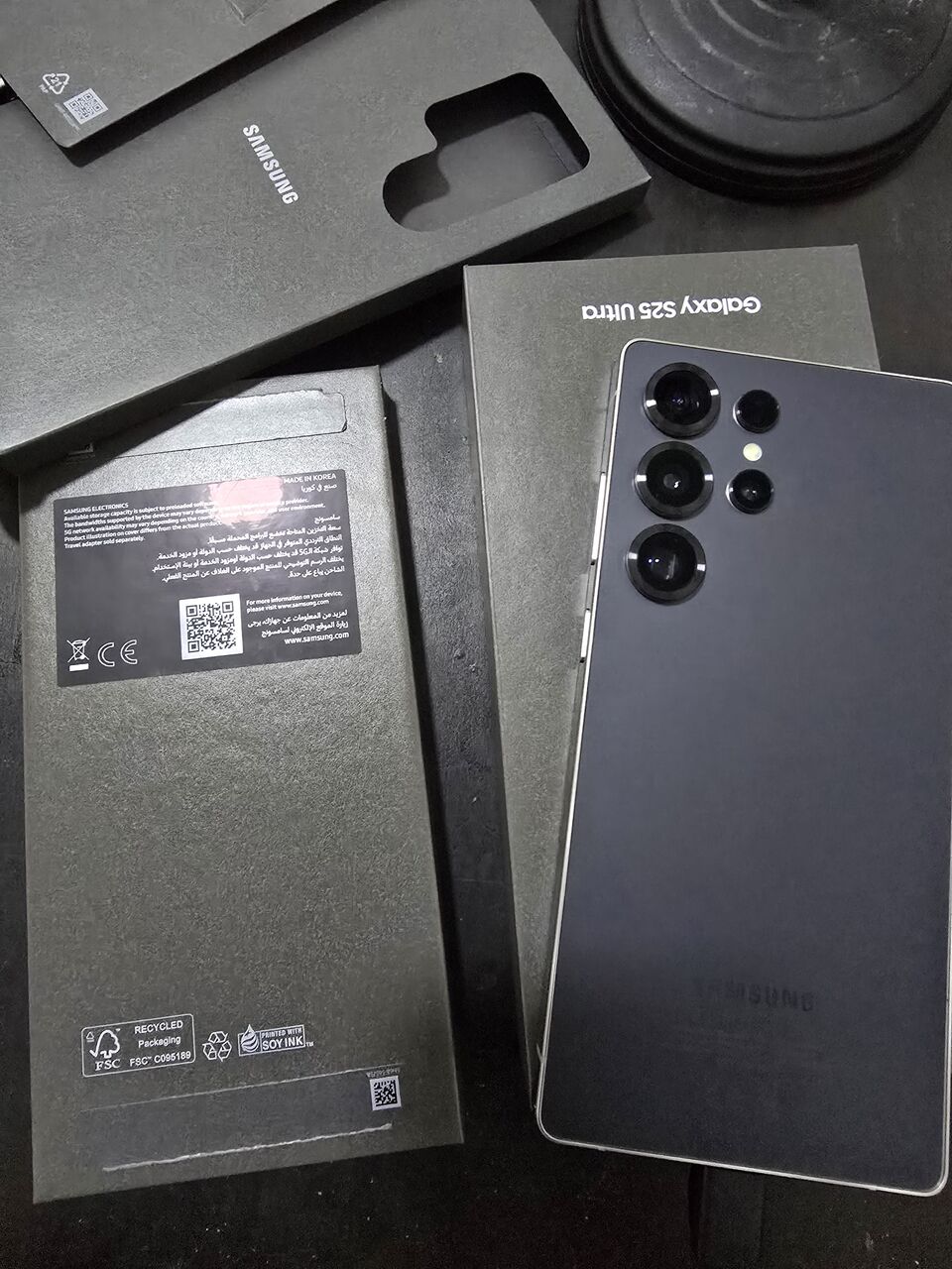 Khobar, Mobile Phones, SAR 2650,  Samsung S25 Ultra, 256gb, 2months Old (new)
