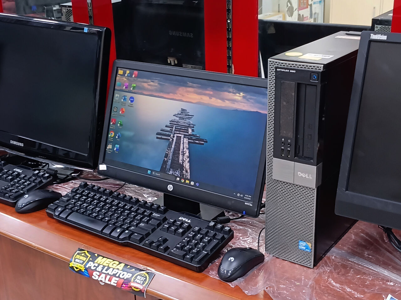 Riffa, Computers, BHD 30,  DELL Computer Set I5 3.20GHz 4GB/320GB HDD 19&rsquo;Inch HD & Win 11 Pro 30 BD Only