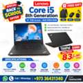 BHD 83,  Lenovo Intel Core I5 8th Generation Laptop 14" Full HD Display 8GB RAM (Free Bag & Mouse)
